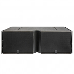 KA-1 Polyurea paint Dual 15 inch 3 way audio line array speaker