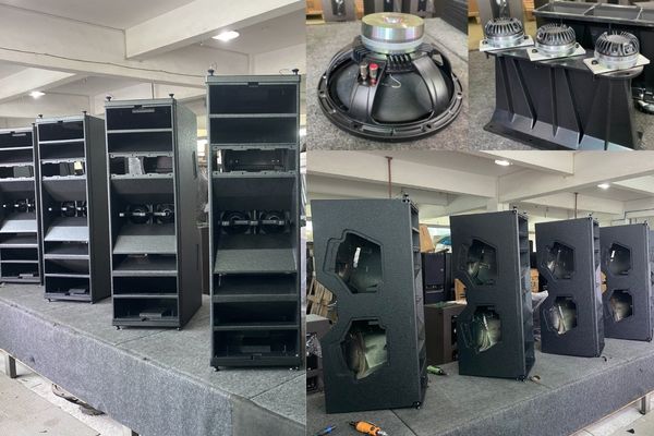 Dual 12 inch WPL speakers customized by a Mexican customer