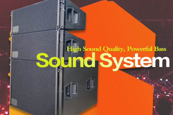 Sound Test of Y8+Ysub high performance Professional audio system!