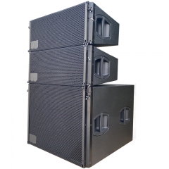 YT-08 Dual 8 polegadas de 2 polegadas de 2 polegadas de neodímio Driver Line Array Speaker