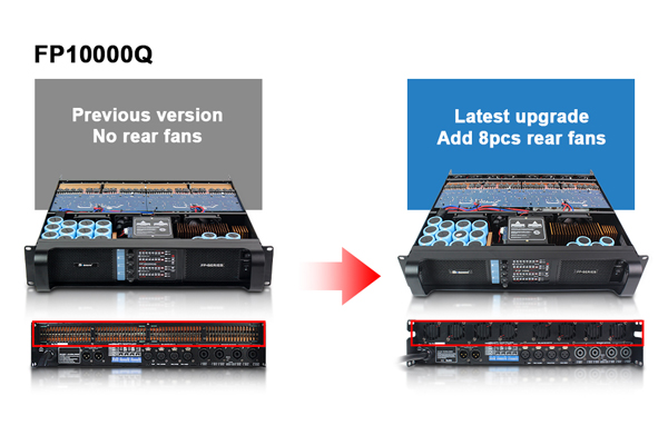 Changes in different versions of the FP series Amplifier ?