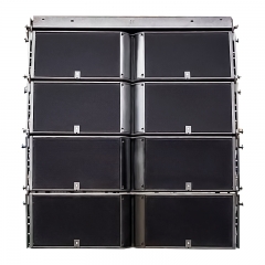 KA-2 Polyurea paint dual 12 inch 3 way audio line array speaker