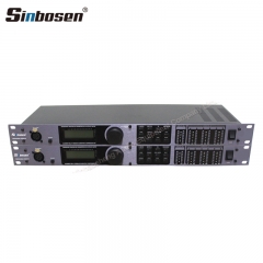 Sinbosen 2 em 6 de processador de áudio digital profissional