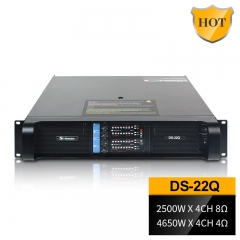 DS-22Q Профессиональный 4-канальный усилитель мощности звука высокого класса для крупных мероприятий