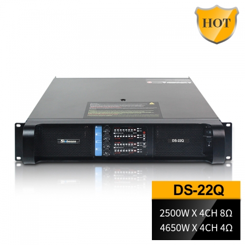 DS-22Q Professional 4 Channel High End Audio Power Amplifier Circuit for Big Event