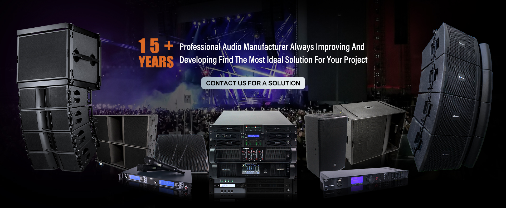 Sinbosen Audio Amplifier Manufacturer Mais de 10 anos de experiência