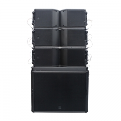 KA208 Alto-falante Line Array ativo duplo de 8 polegadas