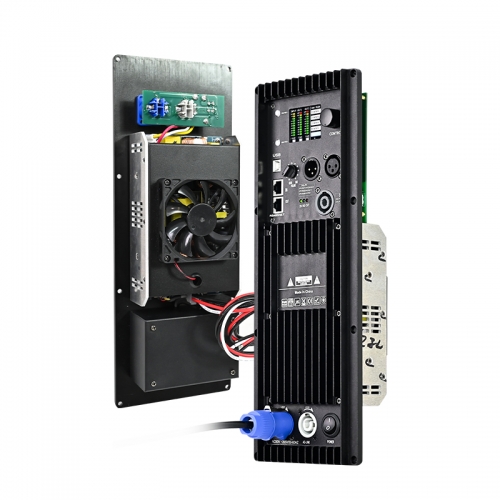 Carte d'amplificateur DSP à alimentation active 900W + 500W pour système de réseau de lignes