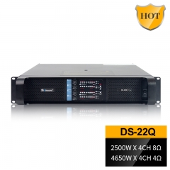 DS-22Q Professional 4 Channel High End Audio Power Amplifier Circuit for Big Event