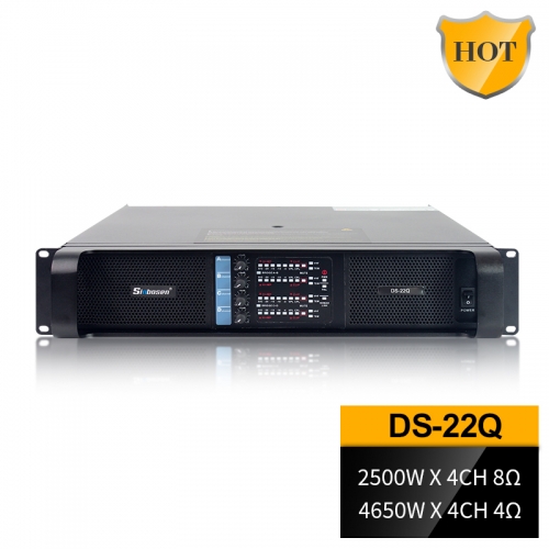 DS-22Q Professional 4 Channel High End Audio Power Amplifier Circuit for Big Event