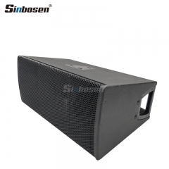 Enceinte passive large bande à source ponctuelle 2 voies, double 8 pouces