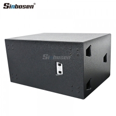Haut-parleur subwoofer double 18 pouces S-218