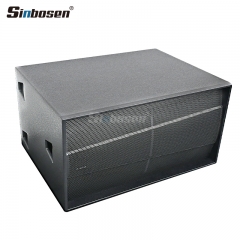 Haut-parleur subwoofer double 18 pouces S-218