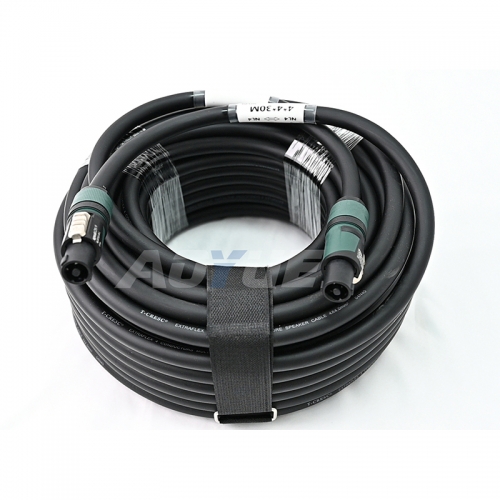 4x4.0mm² NL4 speakON Main Speaker Cable 30m Custom Length