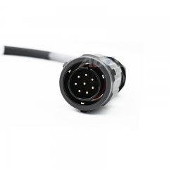 DO.7 CACOM-CACOM, 8 x 4mm x 0.7m Link Cable Circular Male Female Connector