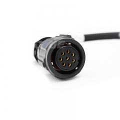 DO.7 CACOM-CACOM, 8 x 4mm x 0.7m Link Cable Circular Male Female Connector
