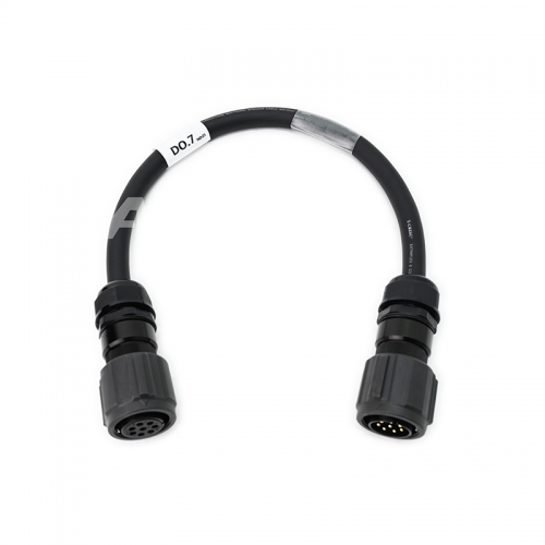 DO.7 CACOM-CACOM, 8 x 4mm x 0.7m Link Cable Circular Male Female Connector