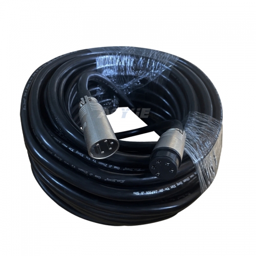 EP5 to EP5 Speaker Cable 5 Pole Metal Connector Coiled Run