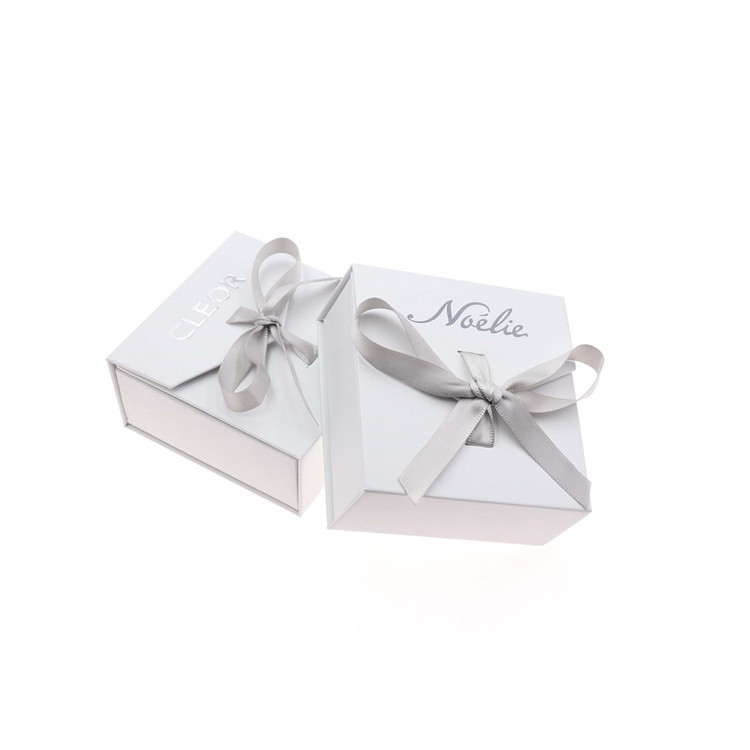 Custom White Personalized Packaging Gift Jewelry Box