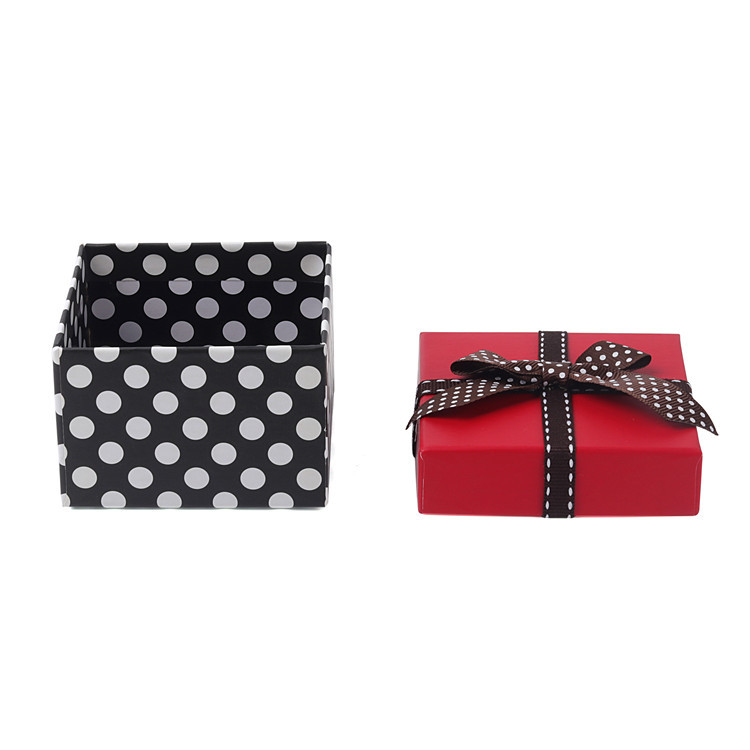 Hot Sale Beautiful Bow Gift Box, Square Gift Box