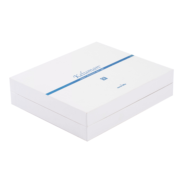 White Cardboard Cosmetic Box for Skin Care