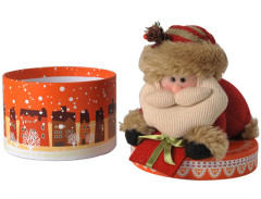 Christmas cylinder box, Exquisite gift box , Fashionable gift box