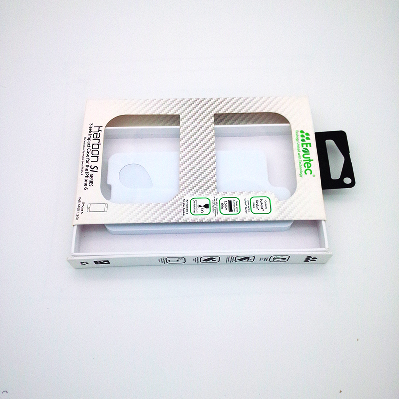 Caixa de embalagem de vidro temperado tela de telefone protetor de tela de telefone de papel kraft