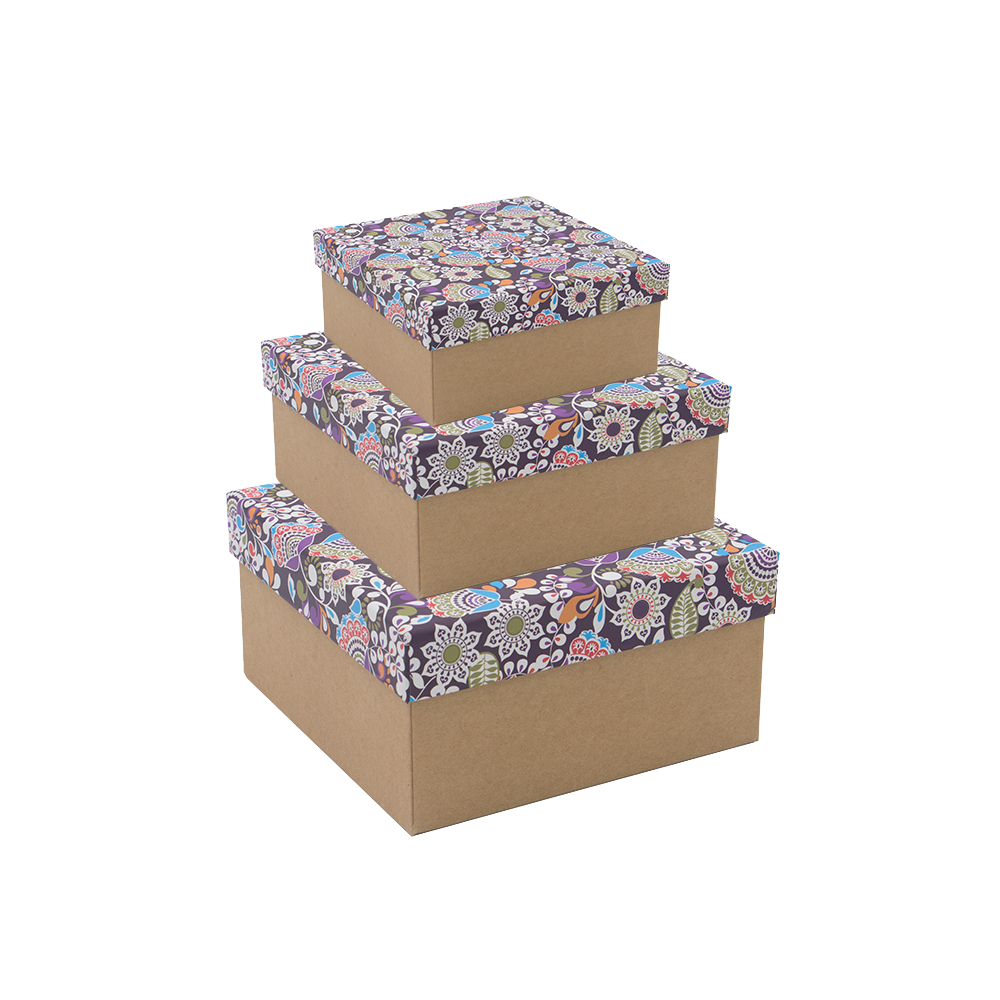 Wholesale couleur papier chocolat bonbons boîte en carton