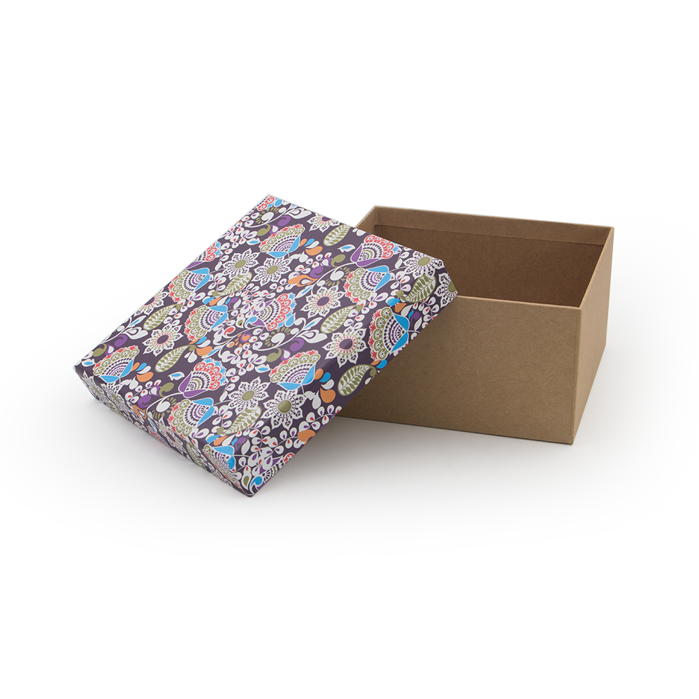 Wholesale caixa de papelão de doces de chocolate de papel de cor