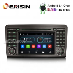 Erisin ES3961L 7" Android 8.1 DAB + GPS Mercedes ML / GL Classe W164 X164 Carro Estéreo Wi-fi TPMS Rádio BT