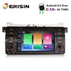 Erisin ES7446B 7" Android 8.0 Autoradio DAB+GPS BMW 3er E46 M3 Rover 75 MG ZT CD OBD SD 4G BT Navi