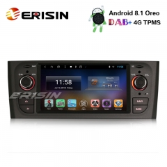 Erisin ES8261F 6.1" Android 8.1 Oreo Fiat Punto Linea Car Radio DAB+ GPS WiFi OBD2 Bluetooth DTV USB