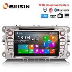 Erisin ES7189F 7" Car Stereo GPS DAB+DVR DTV-IN CD USB BT SD For FORD FOCUS C/S-MAX MONDEO GALAXY