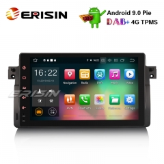 Erisin ES7903 9" Android 9.0 Car Stereo GPS Wifi 4G DVR DAB+ OBD BMW 3er E46 M3 Rover75 MG ZT