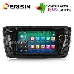 Erisin ES7922S 7" アンドロイド9.0オートラジオGPS Wifi DAB + Canbus SD BT OBD2 DVB-T2 CD DVD（シートIBIZA用）