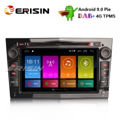 Erisin ES2960PB 7" DAB + Android 9.0 Stéréo de voiture GPS TPMS Vauxhall Corsa Zafira Signum Astra Meriva CD