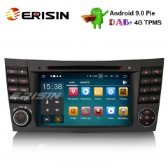 Erisin ES7980E 7" Android 9.0カーステレオGPS DAB + CD Canbus SatNavメルセデスE / CLS / G W211 W219 W463