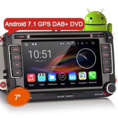 Erisin ES4798V 7" Android 7.1.2 Car Radio DVD Player GPS Navigation DAB+ 3G Canbus for VW Tiguan Jetta Seat