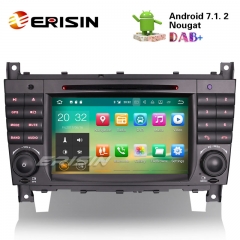 Erisin ES3769C 7" Android 7.1 Benz Car Multimedia DVD GPS Navi System