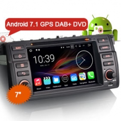 Erisin ES4746B 7" Android 7.1 DAB+ DVR GPS Car Stereo DVD for BMW E46