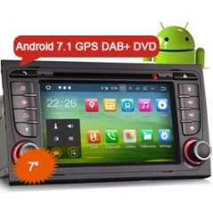 Erisin ES3778A 7" Android 7.1 Car Radio DVD Player GPS Navigation Wifi OBD DVR DAB+ for AUDI A4 S4 RS4 B7 B9