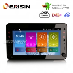 Erisin ES2920R 7" DAB + 1 Din Android 9.0 Autoradio GPS OBD DSP DVR pour Alfa Romeo Brera Spider 159 Sportwagon
