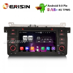 Erisin ES7746B 7" 8-Core Android 9.0 BMW E46 318 320 325 M3 Rover75 MG ZT Stéréo de voiture GPS DAB + CD DVD BT