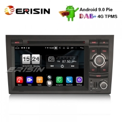 Erisin ES7738A 7" Android 9.0 Автомобильный DVD Стерео DAB + 4G GPS Sat Nav для Audi A4 S4 RS4 Seat Exeo