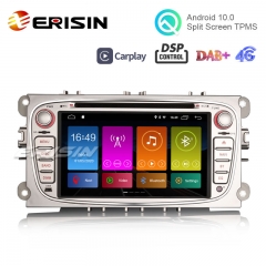 Erisin ES2919FS 7" Android 10.0 Car Multimedia Player GPS WiFi 4G TPMS DVR DAB+ DSP