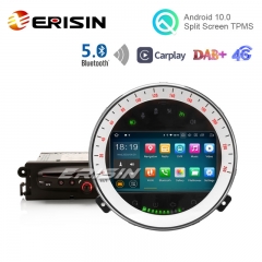 Erisin ES5108M 7" BT5.0 Android 10.0 Car DVD Player DAB+ 4G GPS Apple Carplay for BMW Mini Cooper