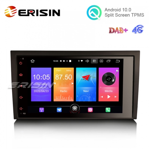 Erisin ES2778A 8" Android 10.0 Car Stereo GPS Carplay+ DAB+ 4G for Audi A4 S4 SEAT EXEO