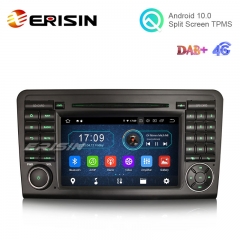 Erisin ES5961L 7" Android 10.0 Car Stero for Mercedes Benz ML/GL Class W164 X164 DAB+ CarPlay+ Navi TNT Wifi