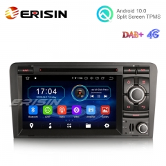 Erisin ES5973A 7" Android 10.0 Car Radio DVD GPS System 4G TPMS DAB+ CarPlay+ for Audi A3