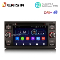 Erisin ES5931FB 7" Android 10.0 Car DVD for Ford Focus Kuga Transit Galaxy Autoradio GPS DAB+ Wifi 4G DVB-T2
